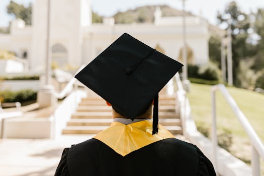 nursing student at graduation