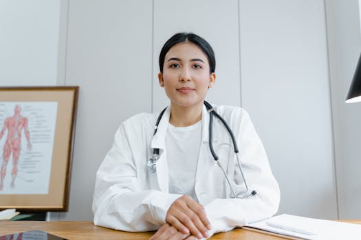 nurse helping a patient