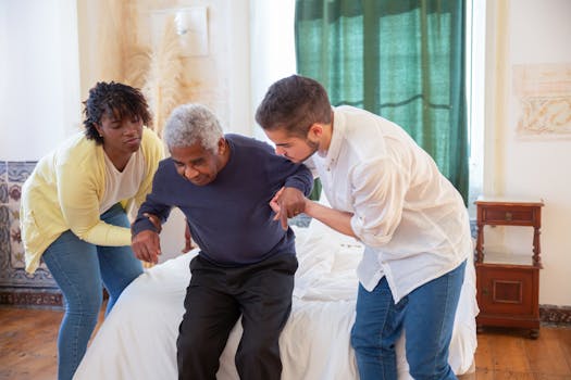 nursing students volunteering