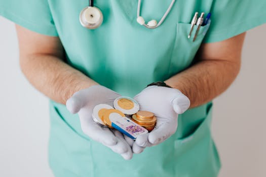 nurse creating a budget